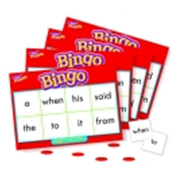 Trend Enterprises Trend Enterprises Sight Words Bingo; 46 Words And 36 Playing Cards 280133